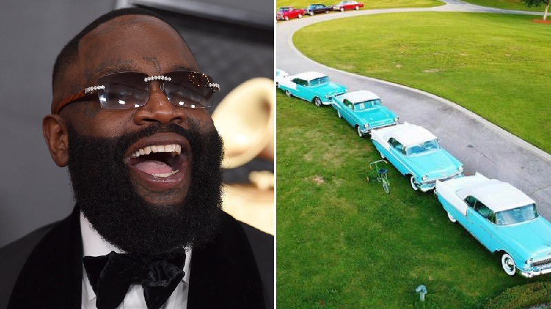 Rick Ross Car Show